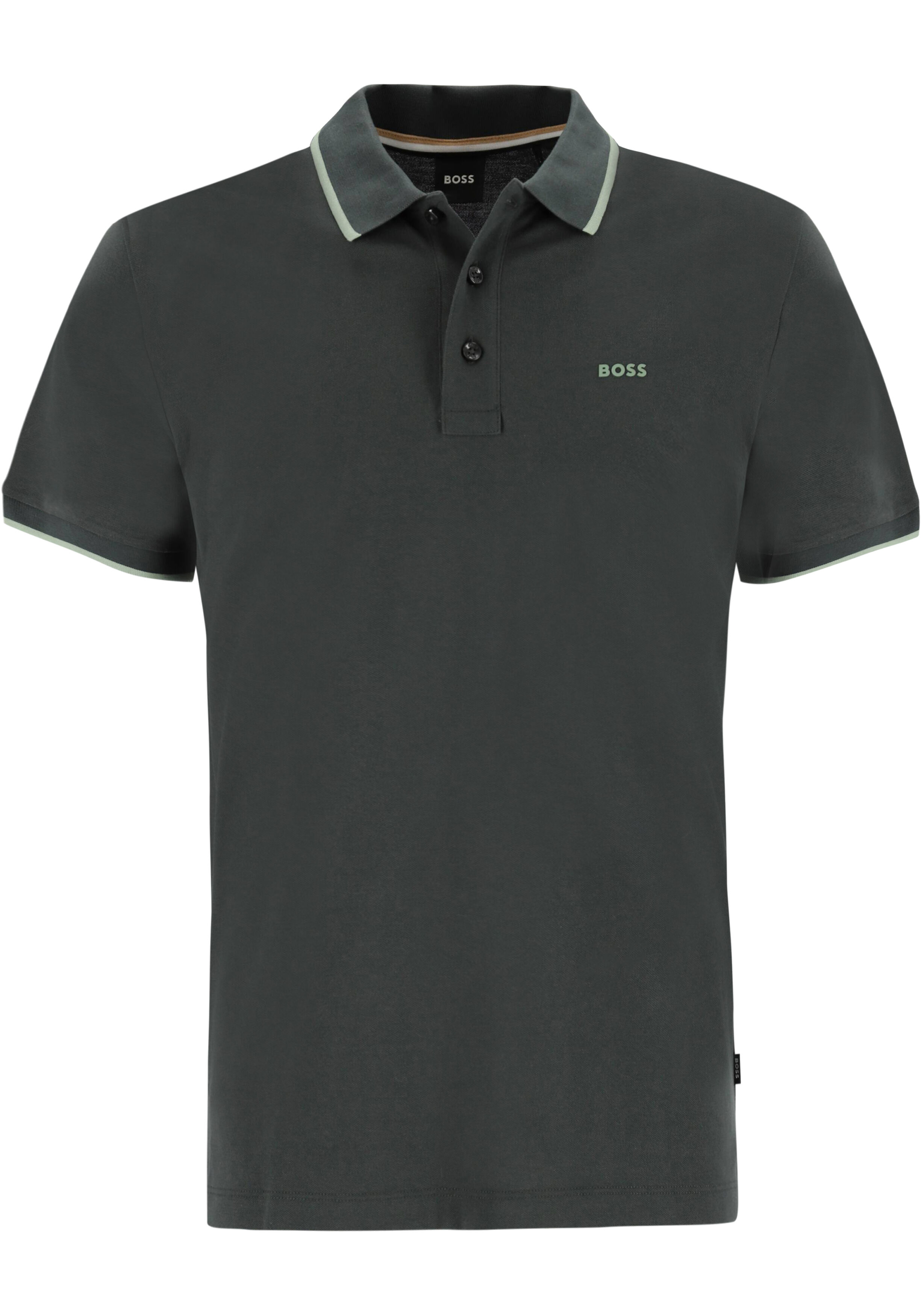 BOSS Parlay regular fit polo, pique, groen